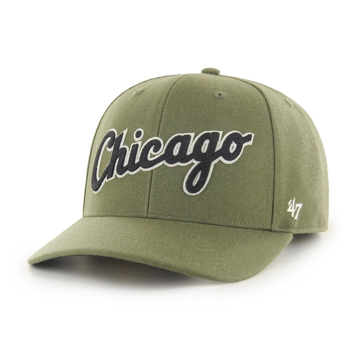 47 Brand - MLB Chicago White Sox Chain Link Script 47 MVP DP Official Sports Fan Gear Official NFL Fan Gear Popular Style