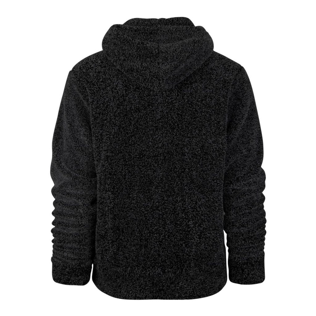 Los Angeles Dodgers MLB Jet Black Core Long Loop Fuzzy Hood Official Sports Fan Gear Official NFL Fan Gear Popular Style
