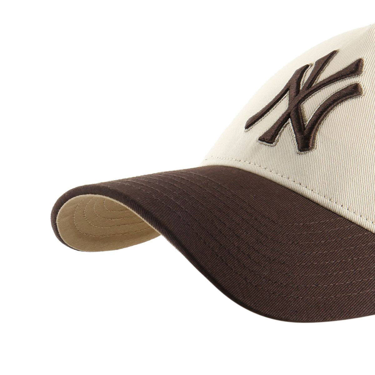 New York Yankees MLB Ballpark Mesh TT 47 Offside DT Beige Brown Official Sports Fan Gear Official NFL Fan Gear Popular Style