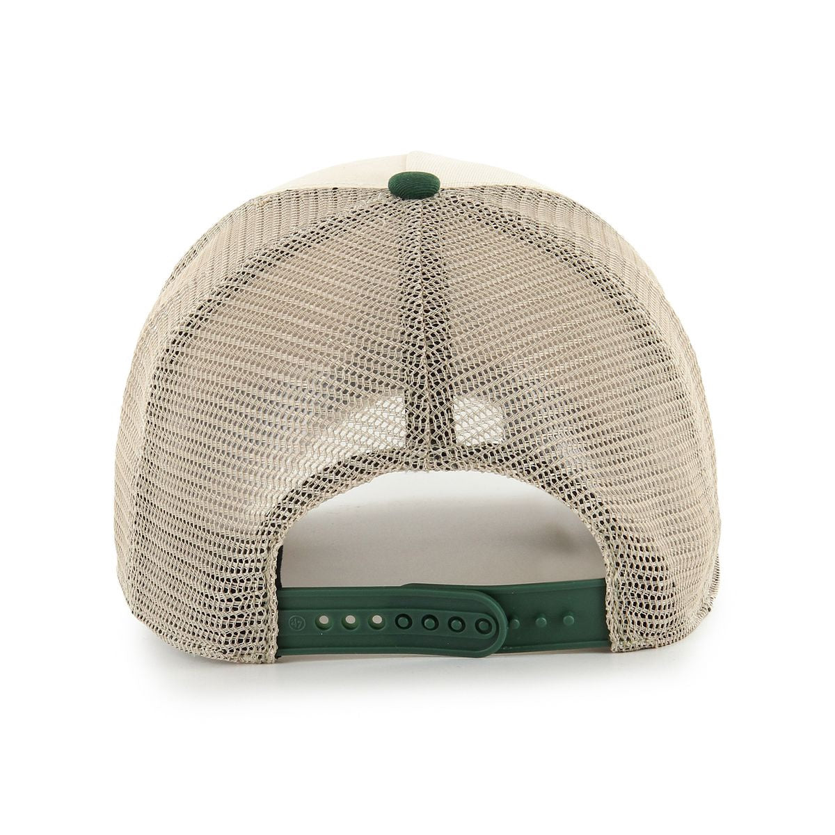 New York Yankees MLB Ballpark Mesh TT 47 Offside DT Beige Green Official Sports Fan Gear Official NFL Fan Gear Popular Style