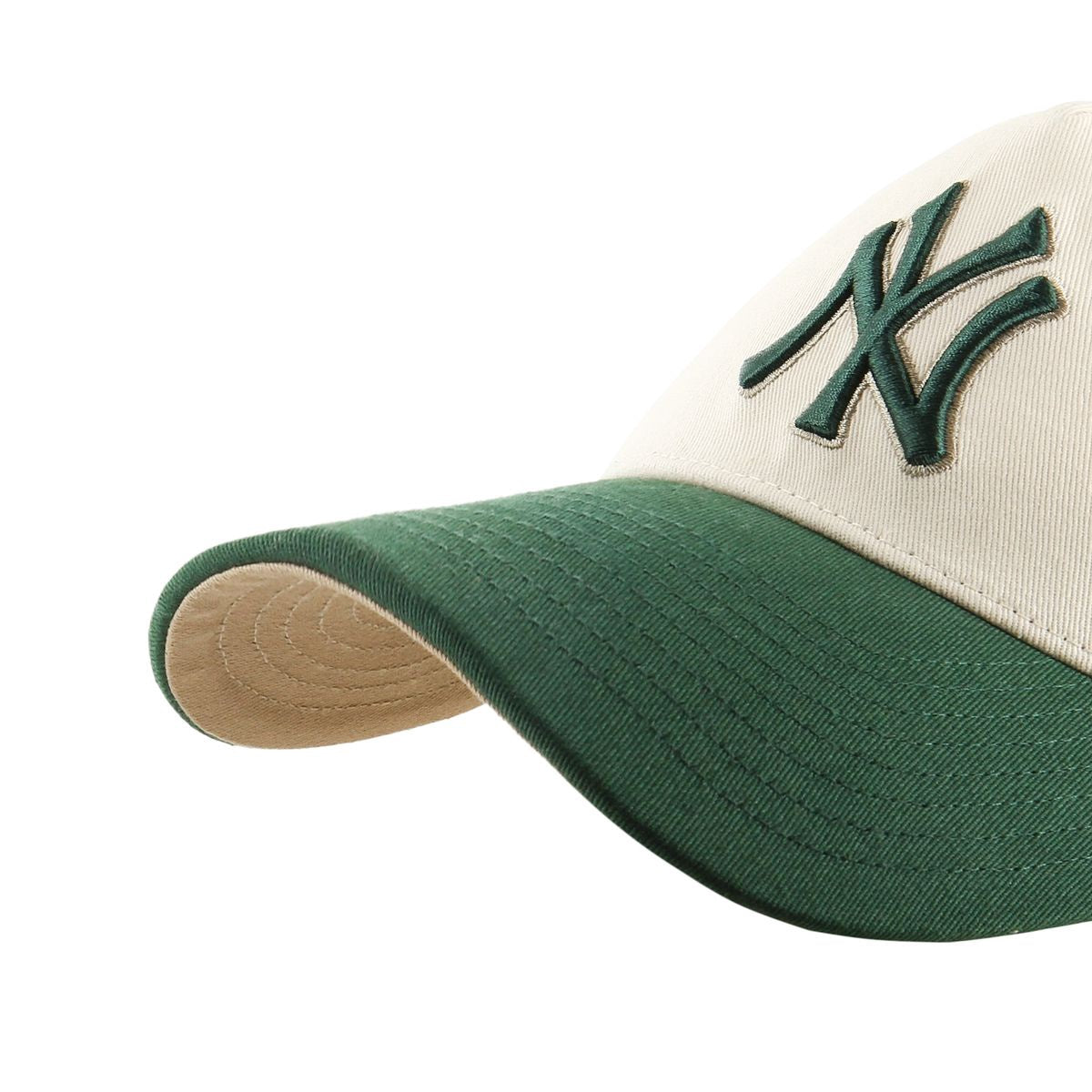 New York Yankees MLB Ballpark Mesh TT 47 Offside DT Beige Green Official Sports Fan Gear Official NFL Fan Gear Popular Style