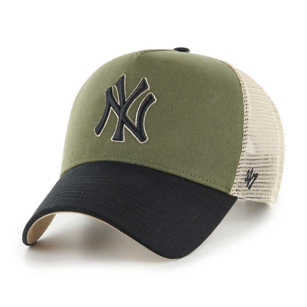 New York Yankees MLB Ballpark Mesh TT 47 Offside DT Green Navy Official Sports Fan Gear Official NFL Fan Gear Popular Style