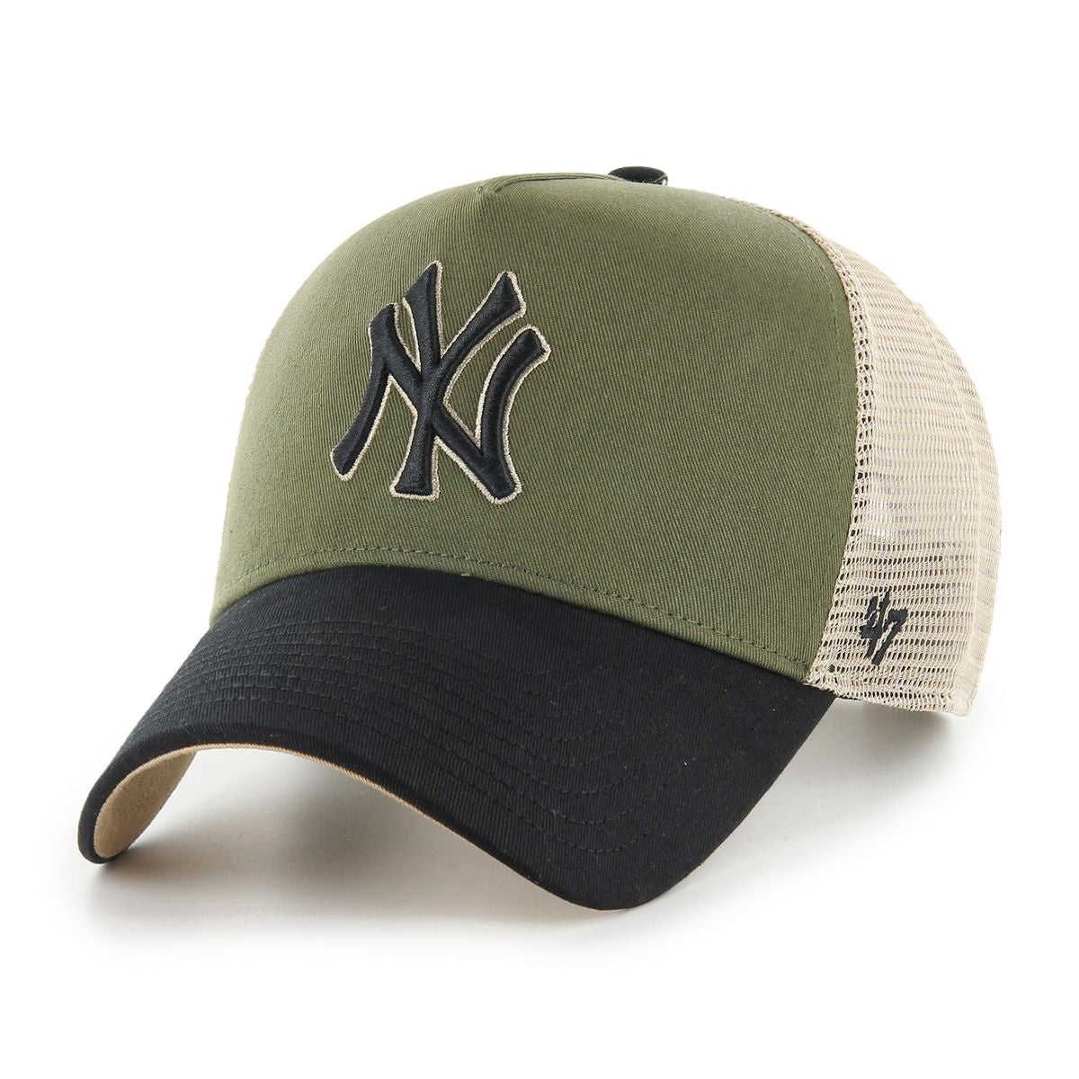 New York Yankees MLB Ballpark Mesh TT 47 Offside DT Green Navy Official Sports Fan Gear Official NFL Fan Gear Popular Style