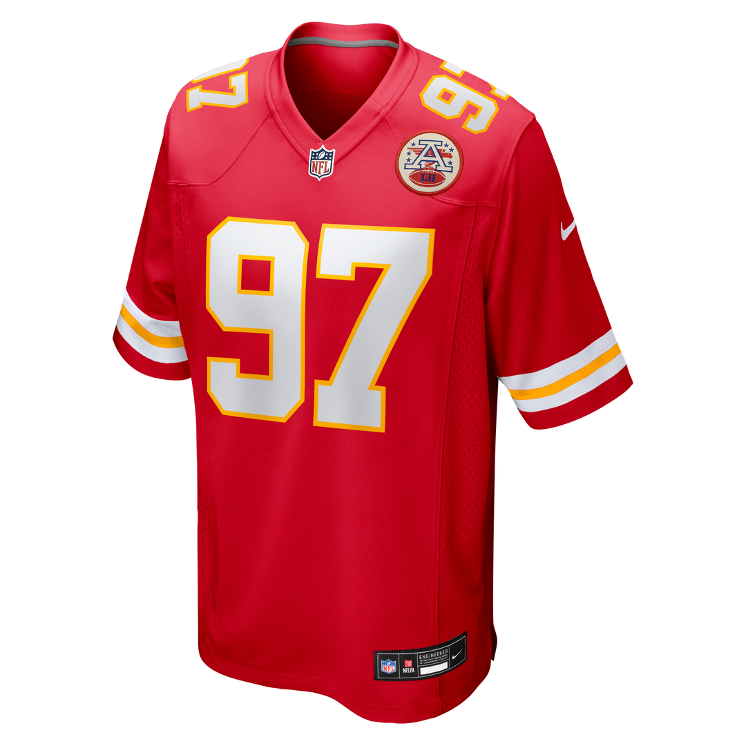 Felix Anudike-Uzomah Kansas City Chiefs Nike  Game Jersey - Red