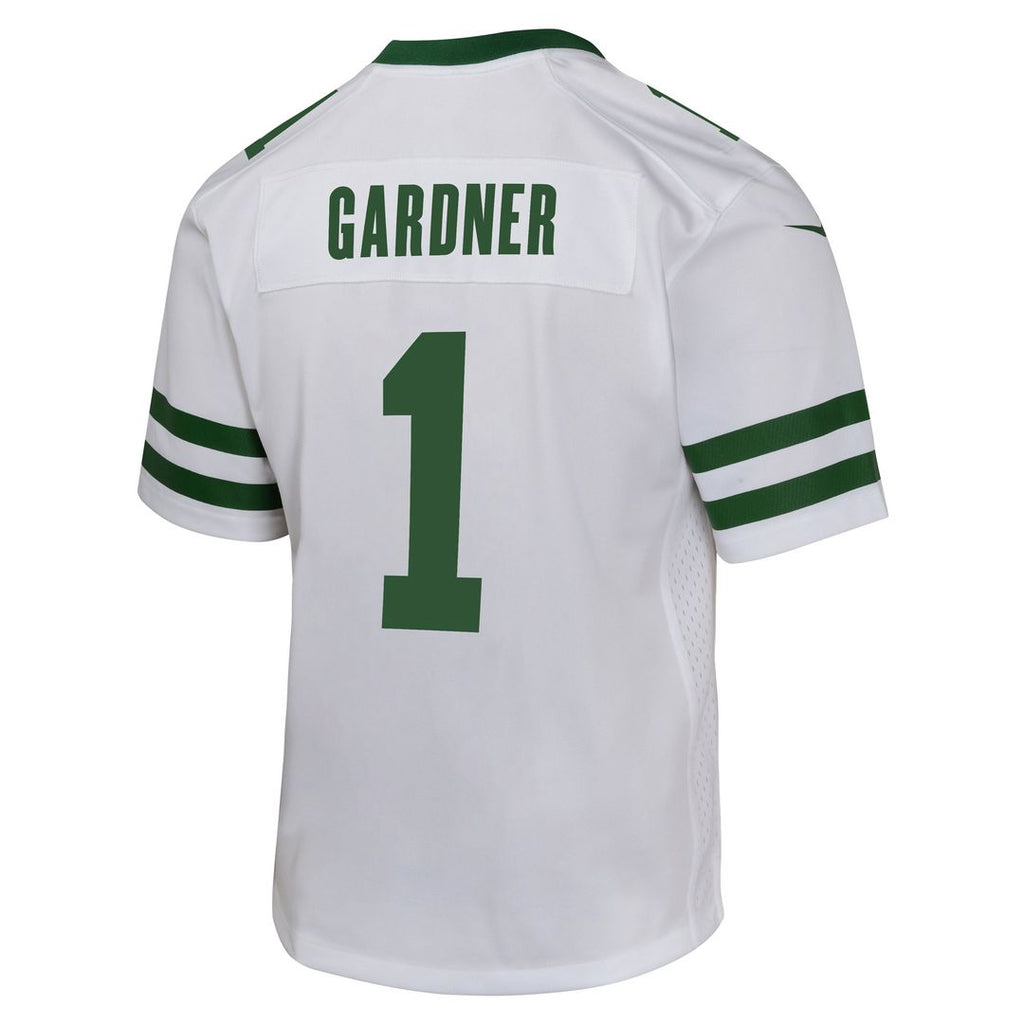 Ahmad Sauce Gardner New York Jets Nike Youth Game Jersey - Black