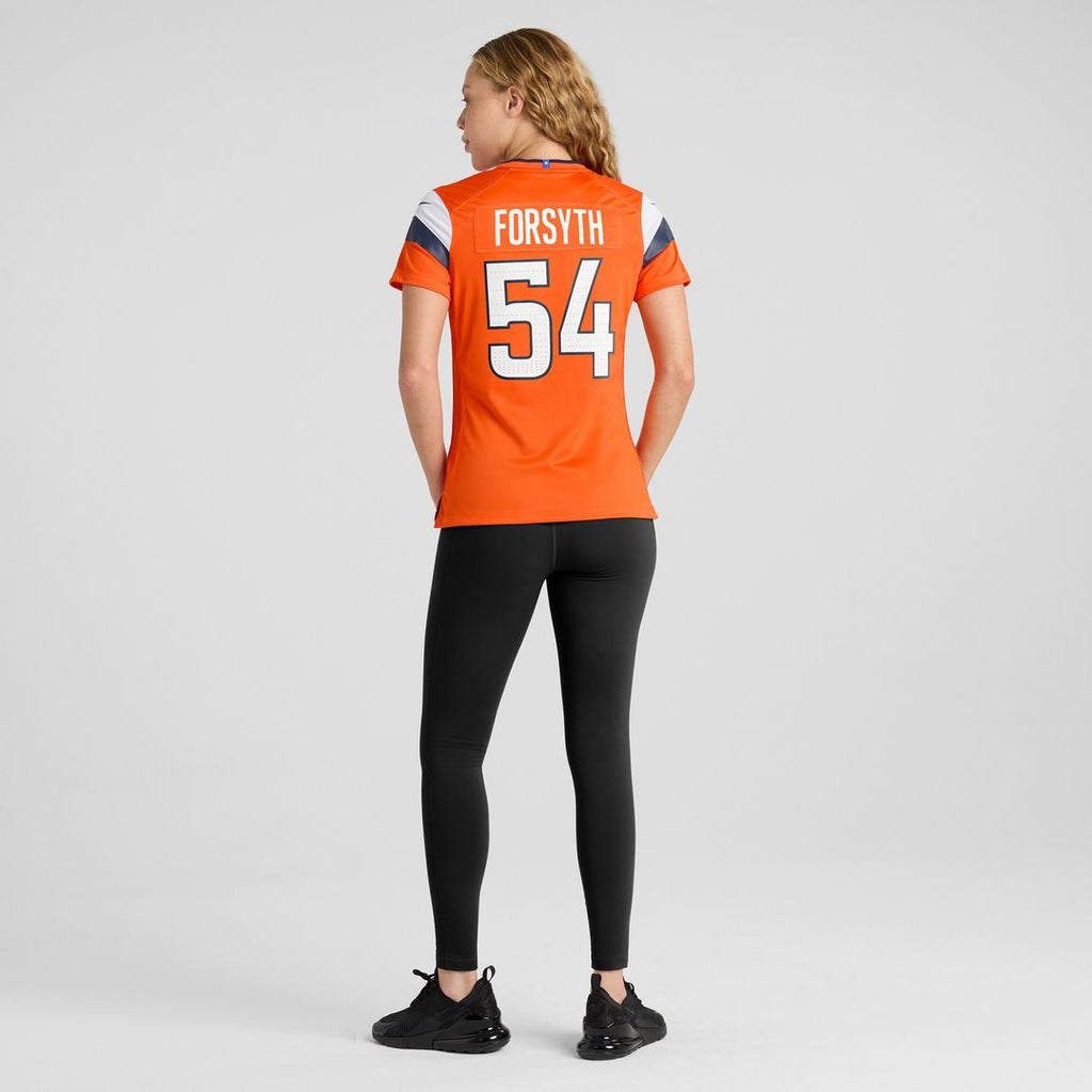 Alex Forsyth Denver Broncos Nike Women's Team Game Jersey -  Orange