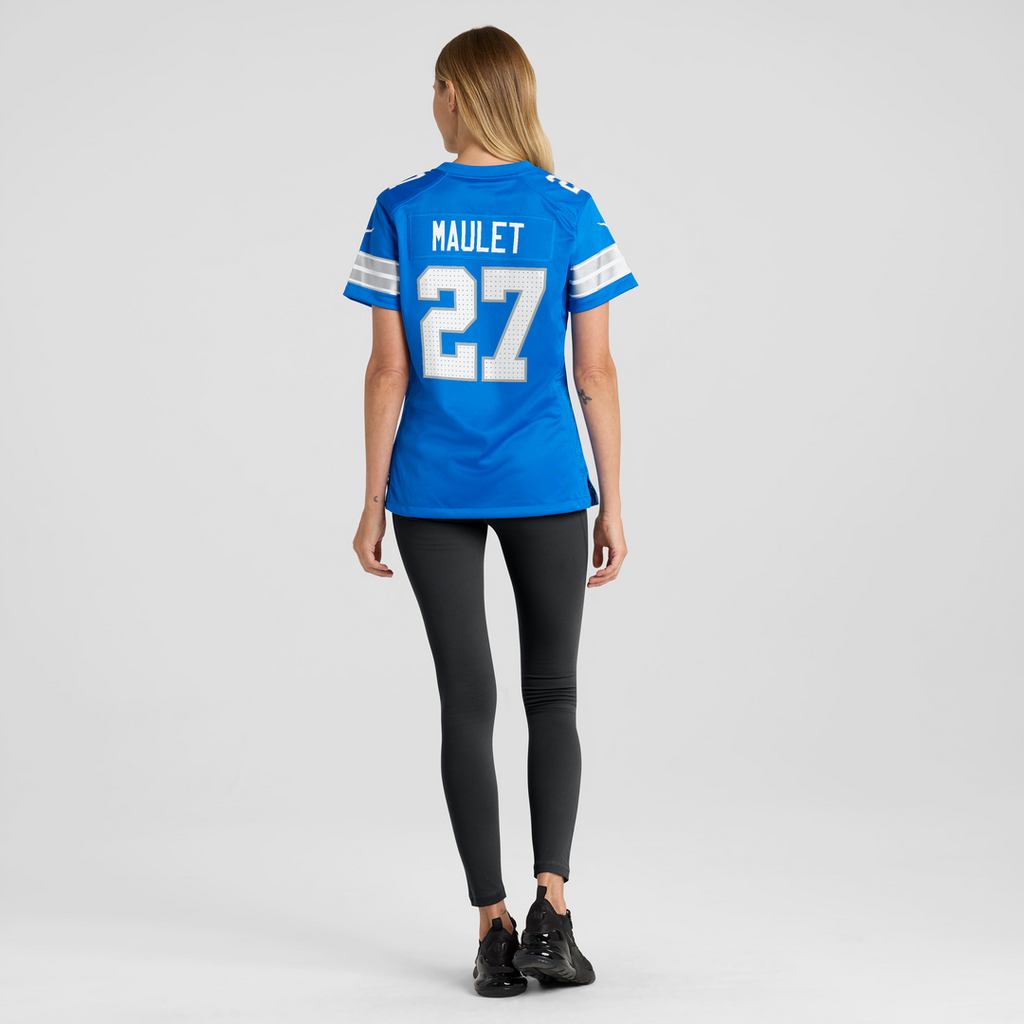 Arthur Maulet Detroit Lions Nike Women's Team Game Jersey -  Blue