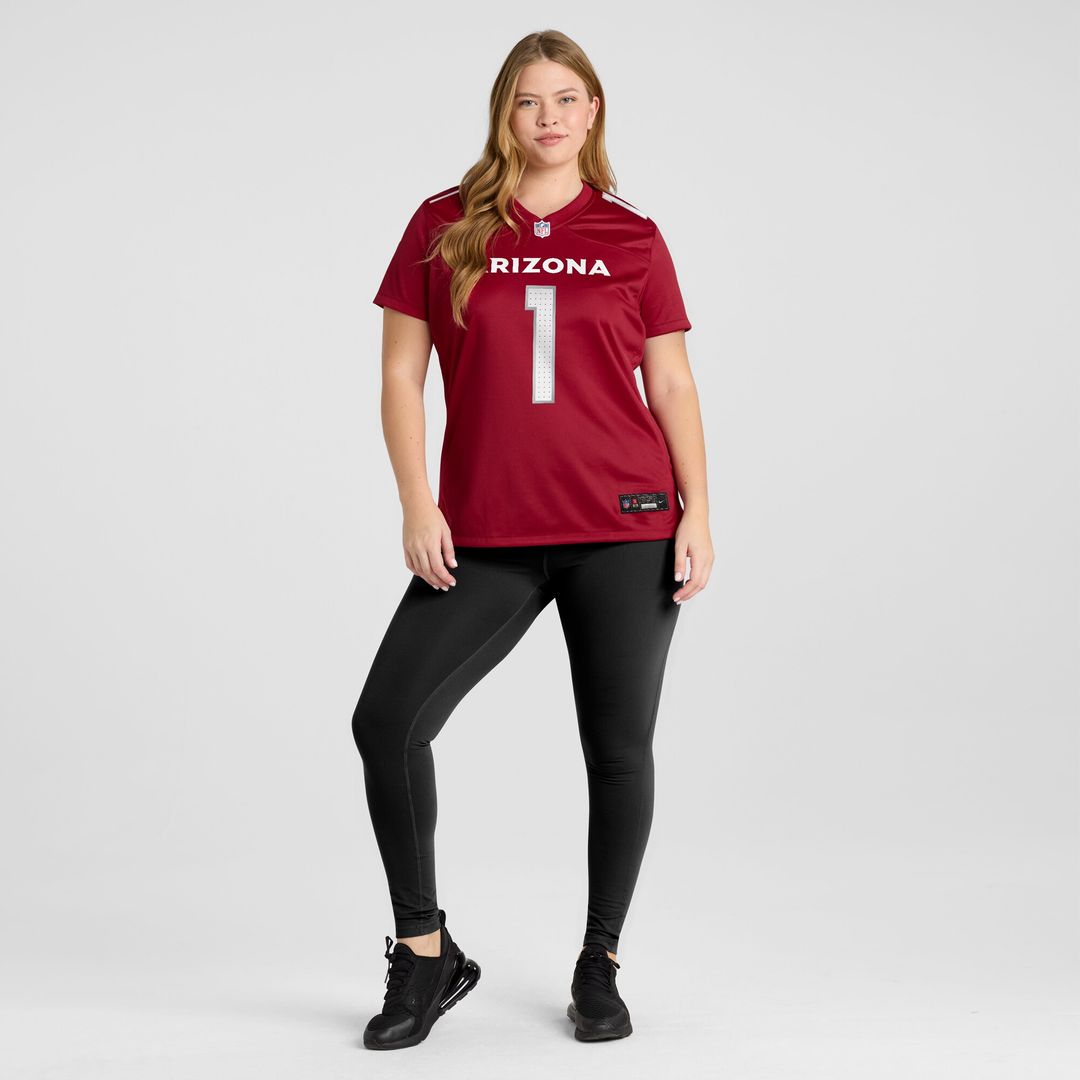 Number 1 Mom Arizona Cardinals Nike Women's Game Jersey - Cardinal