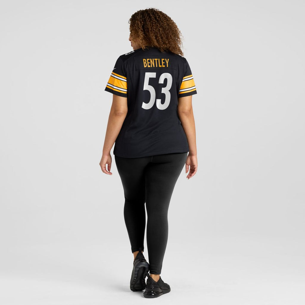 JaWhaun Bentley Pittsburgh Steelers Nike Women's Team Game Jersey -  Black