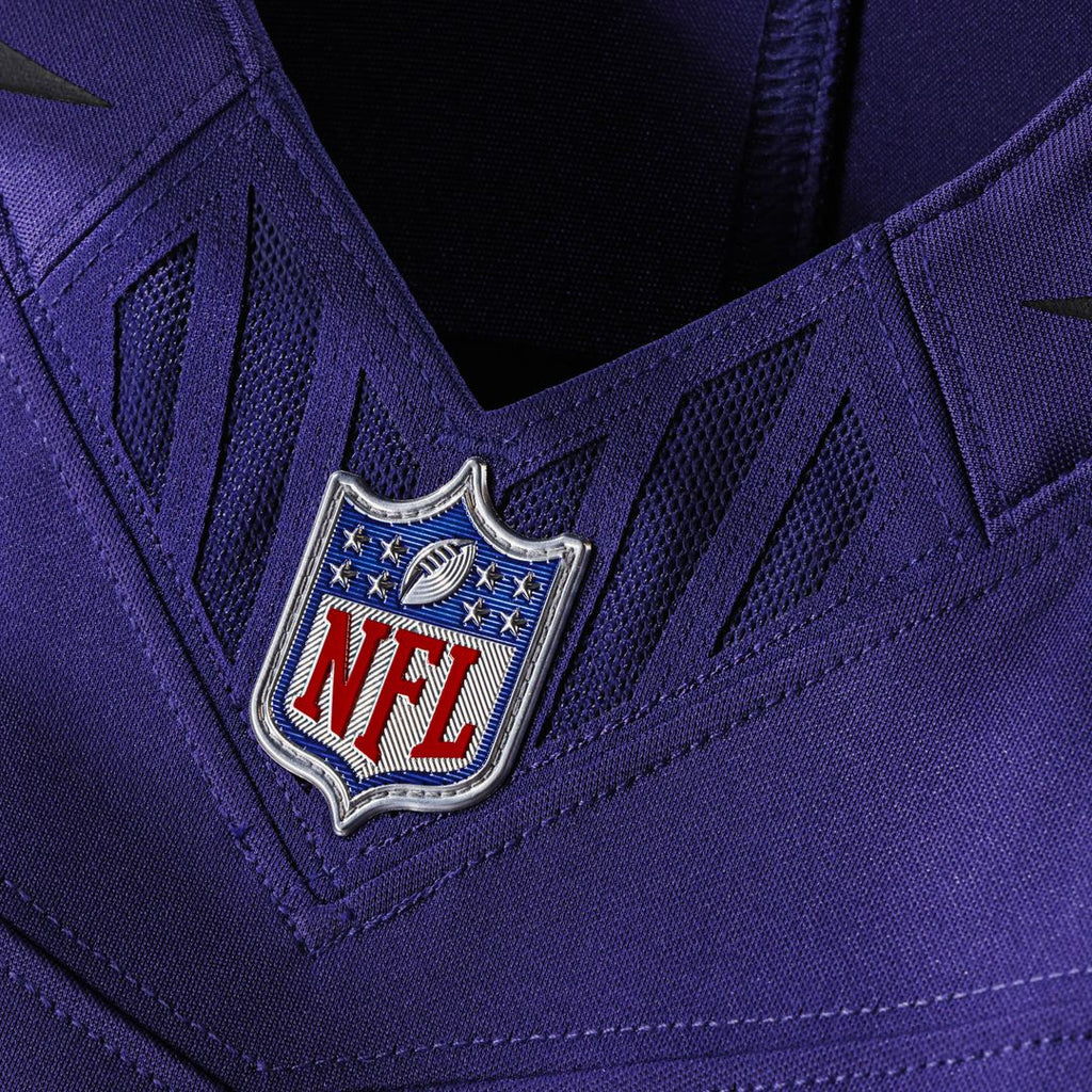 Zay Flowers Baltimore Ravens Nike Vapor F.U.S.E. Stitched Limited Jersey - Purple