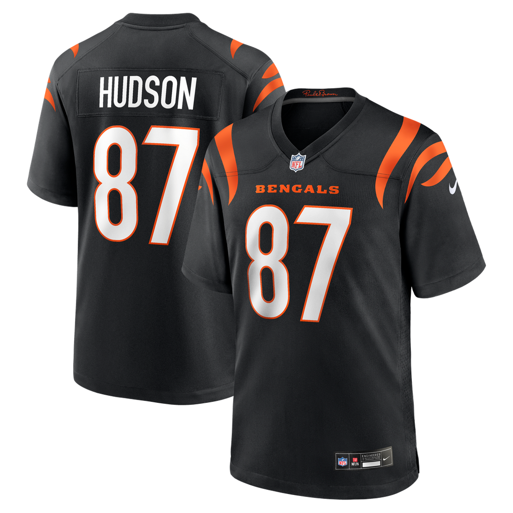 Tanner Hudson Cincinnati Bengals Nike Home Game Player Jersey - Black