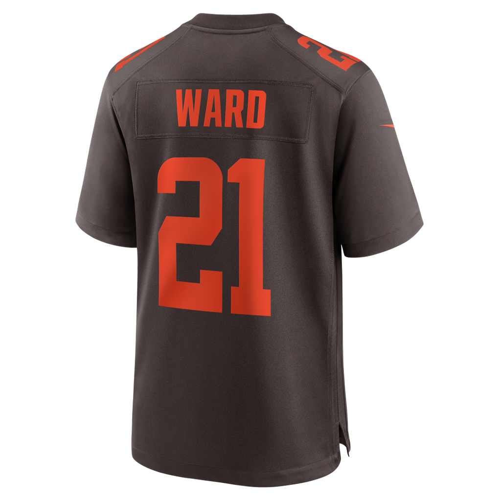 Denzel Ward Cleveland Browns Nike Alpha Dawg Game Jersey - Brown