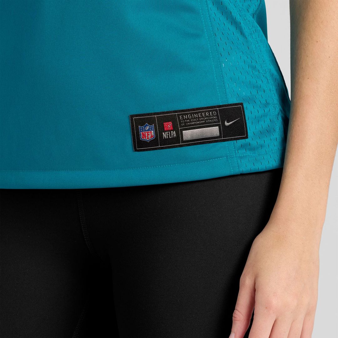 Rayuan Lane III Jacksonville Jaguars Nike Women's Team Game Jersey -  Teal