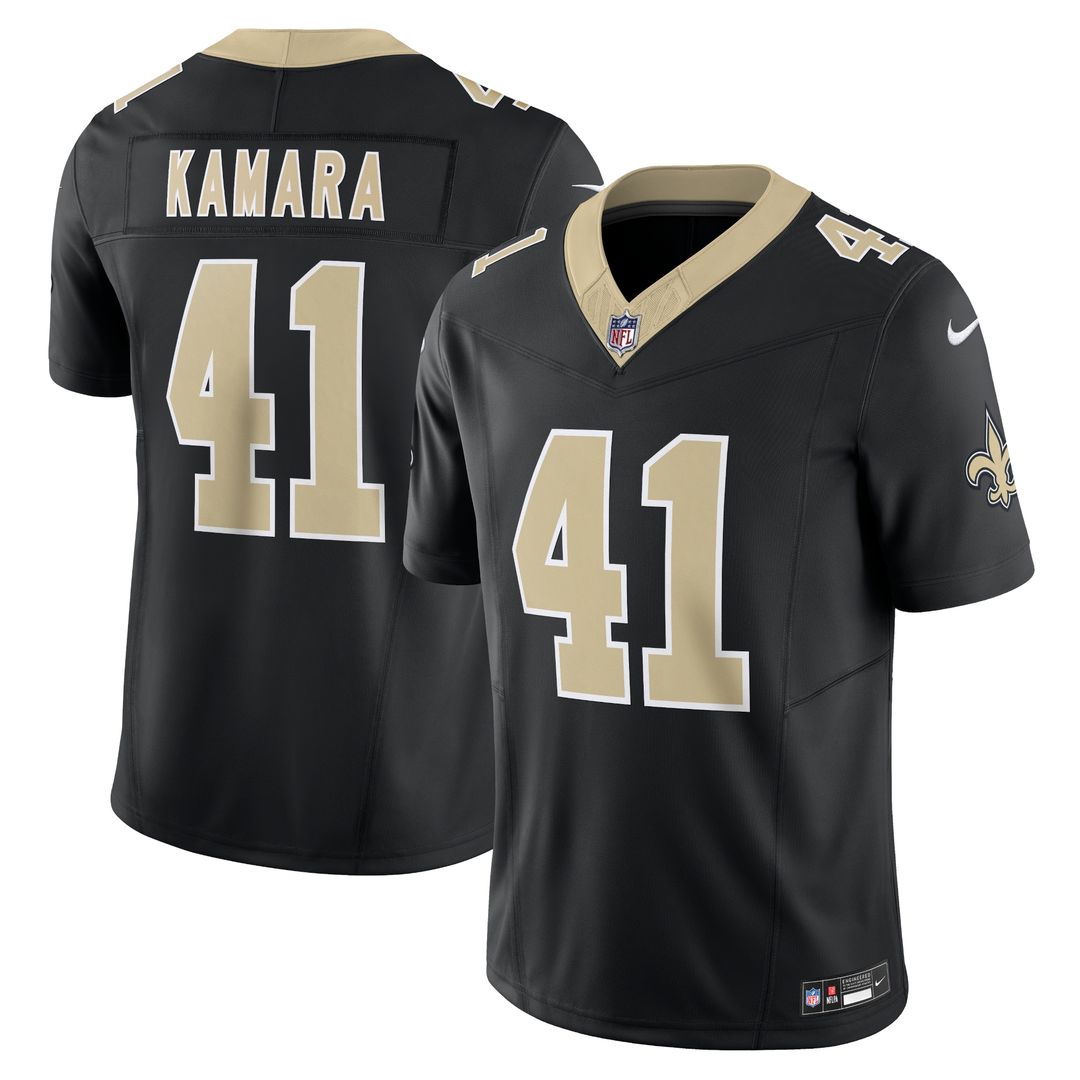 Alvin Kamara New Orleans Saints Nike Alternate Vapor F.U.S.E. Limited Jersey - White