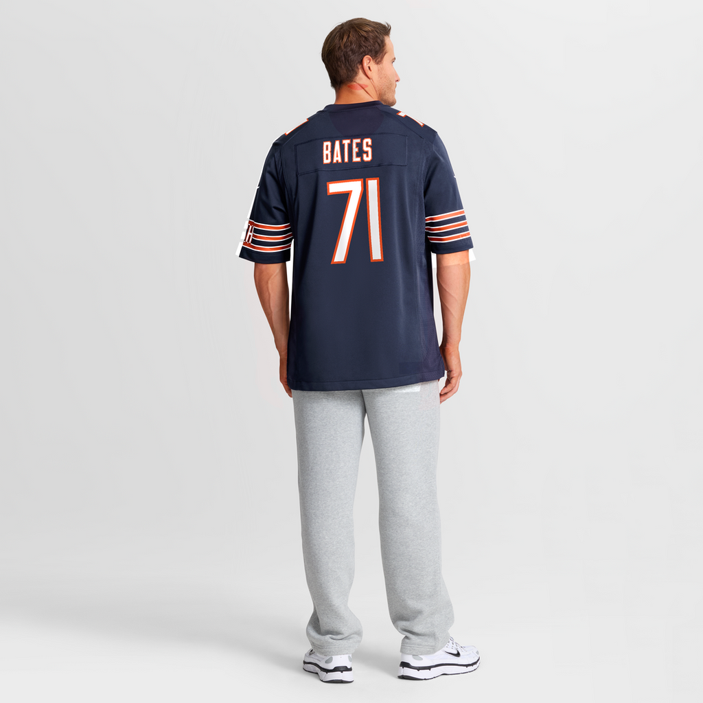 Ryan Bates Chicago Bears Nike  Game Jersey -  Navy