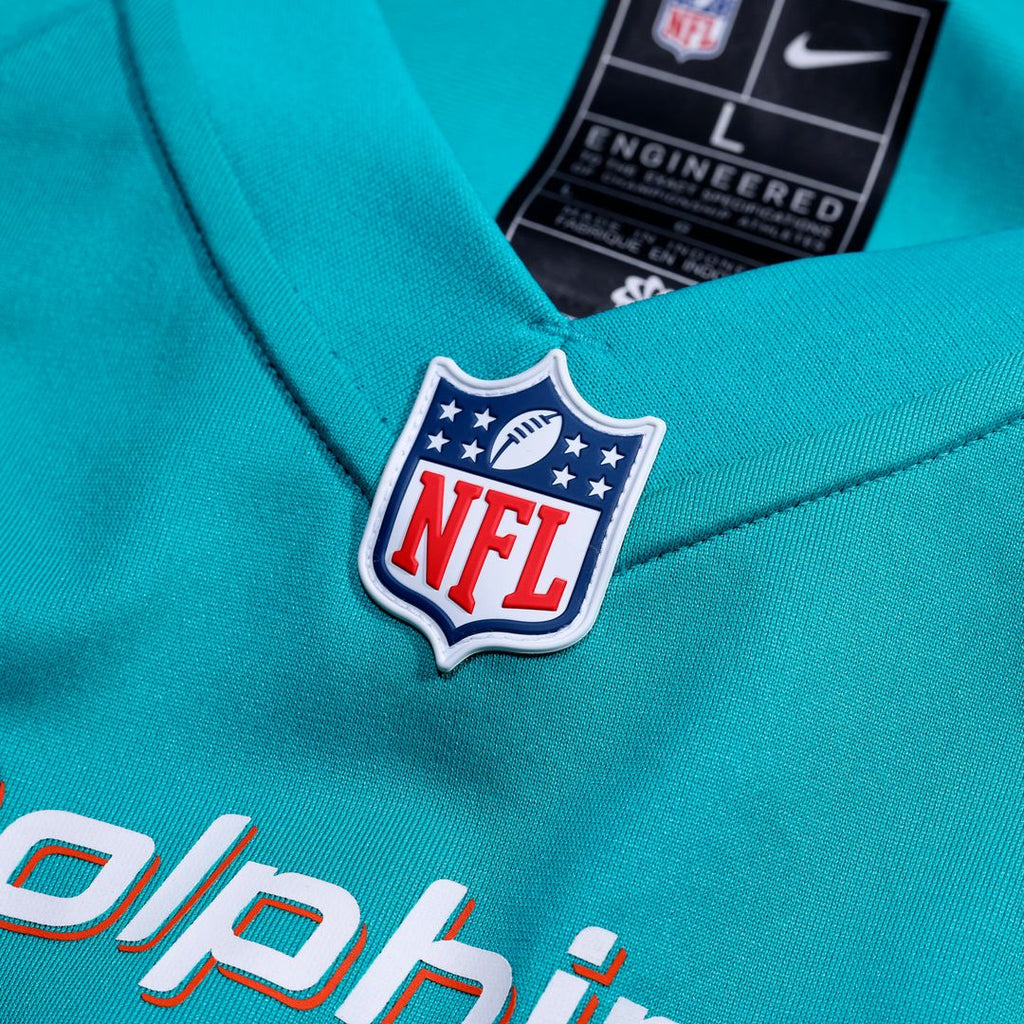 Jacob Rodriguez Miami Dolphins Nike Game Jersey - Aqua