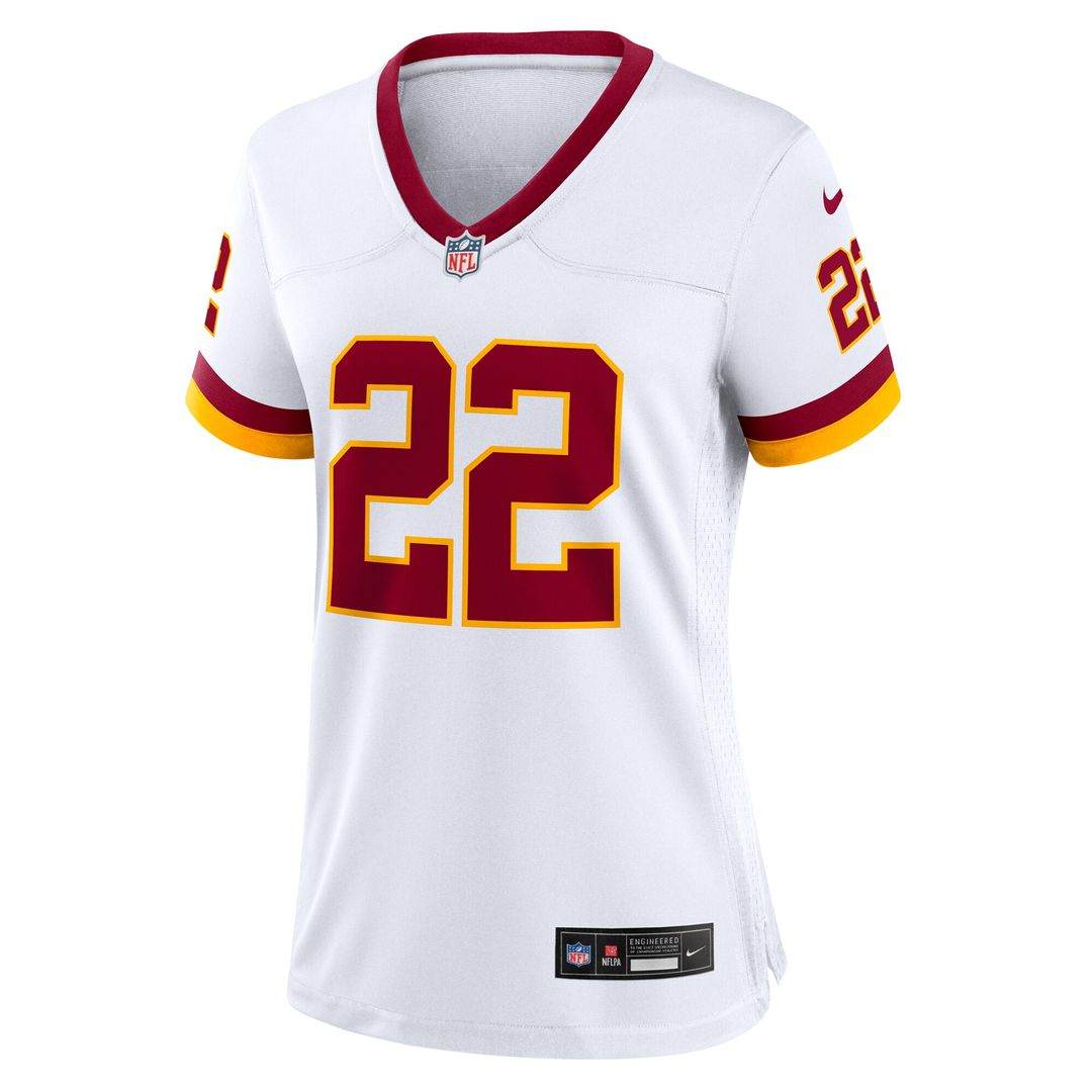Jacory Croskey-Merritt Washington Commanders Nike Women's Game Super Bowl Era Jersey - White