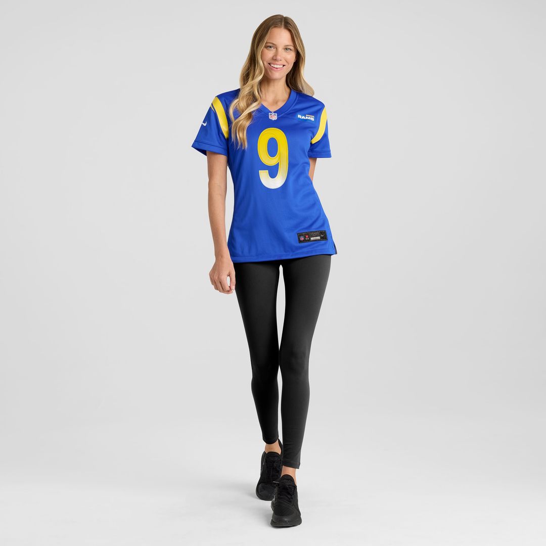 Matthew Stafford Los Angeles Rams Nike Women's Player Jersey - White