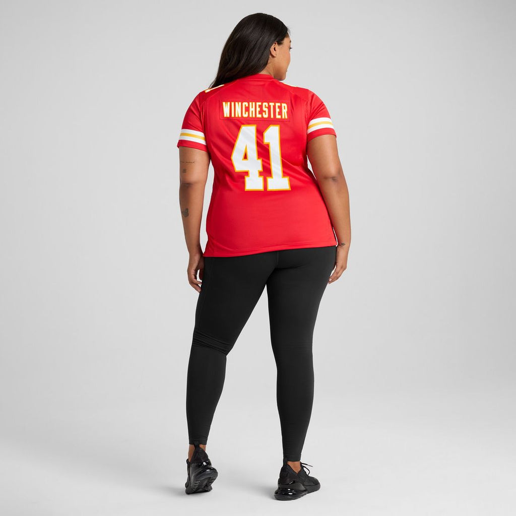 James Winchester Kansas City Chiefs Nike Women's Game Jersey - Red