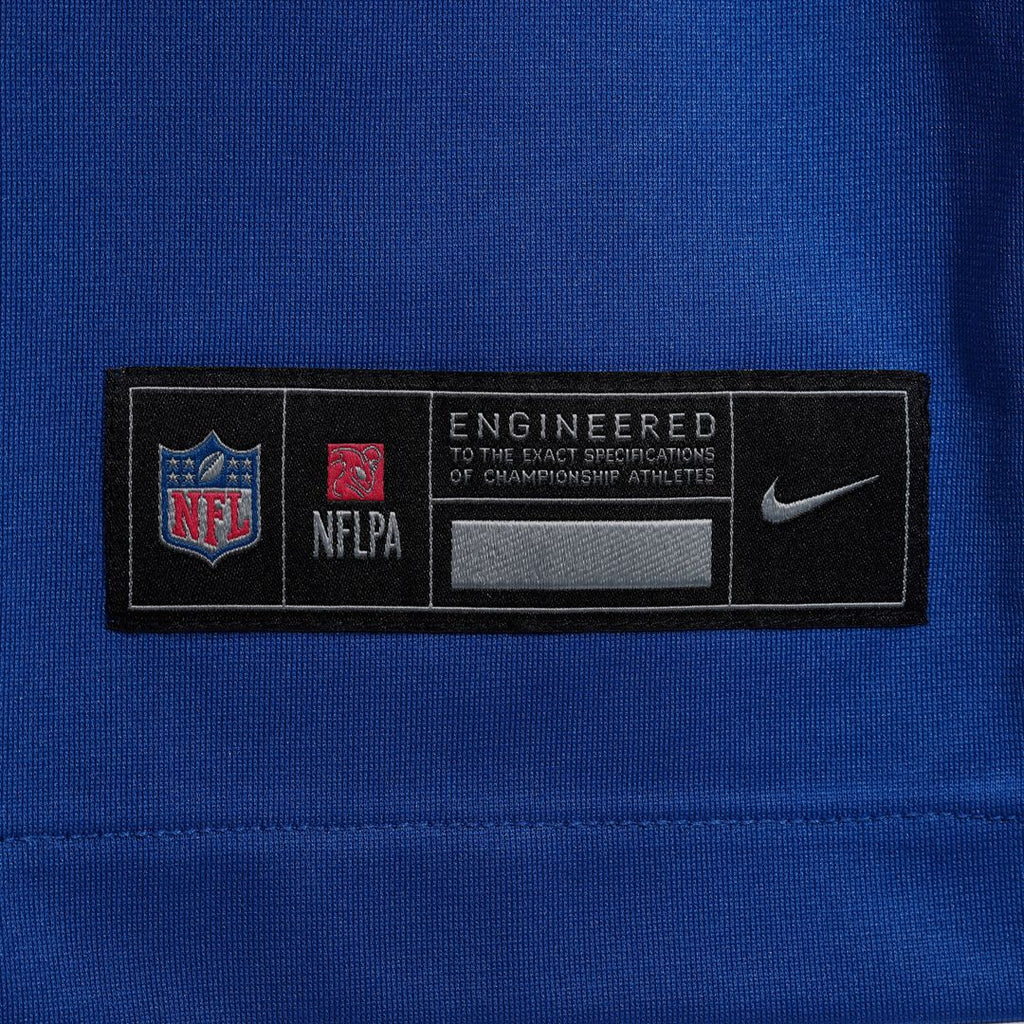 Jaxson Dart New York Giants Nike Team Game Jersey - Royal