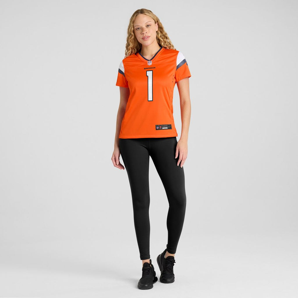 Denver Broncos Nike Women's #1 Mom Game Jersey - Orange