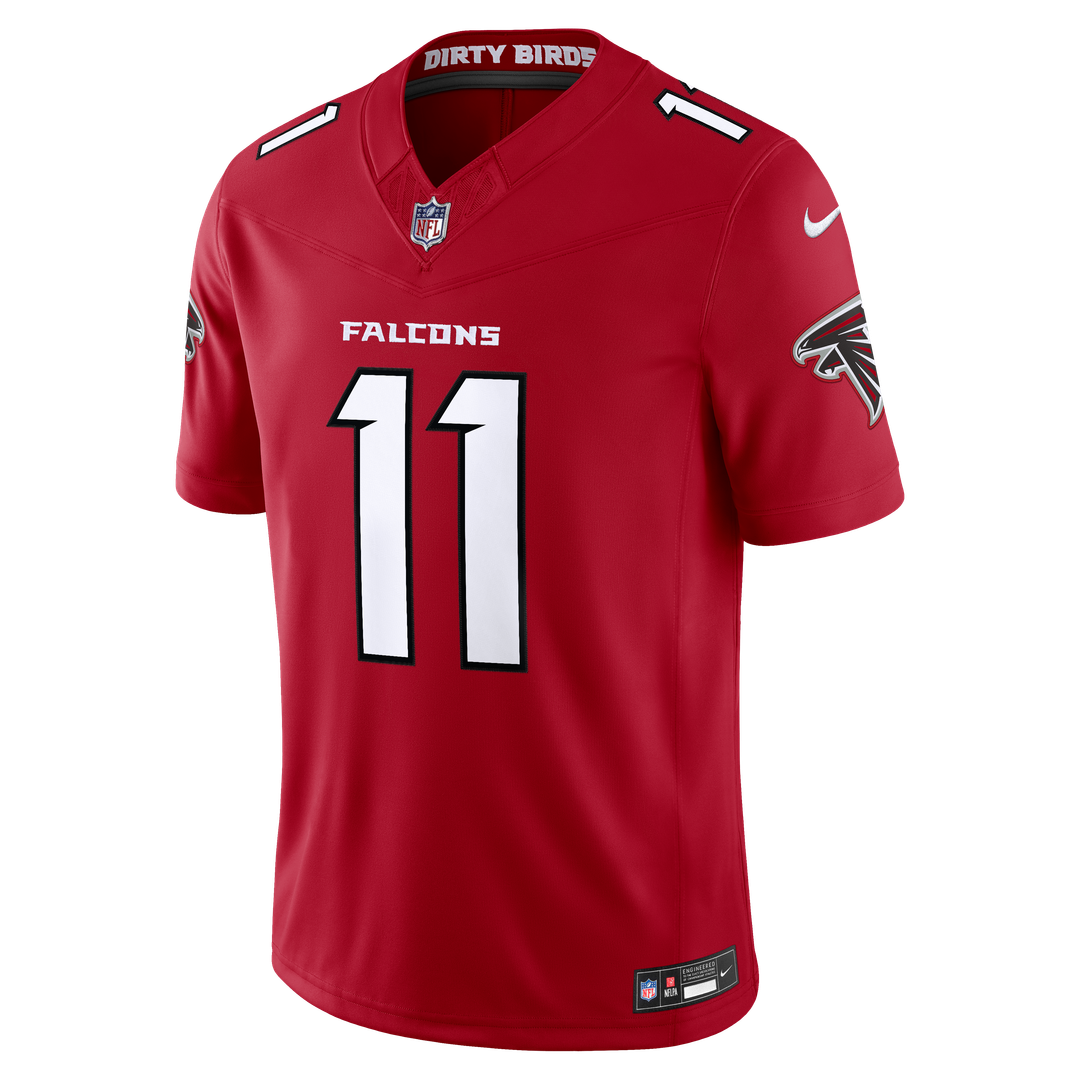 Jalon Walker Atlanta Falcons Nike Vapor F.U.S.E. Stitched Limited Jersey - White