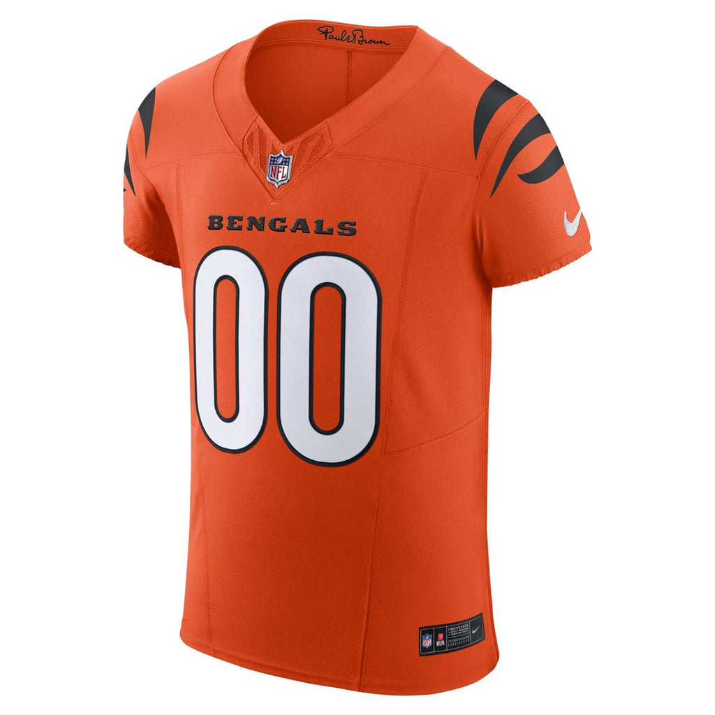 Cincinnati Bengals Nike Team Vapor F.U.S.E. Elite Custom Jersey -  Black