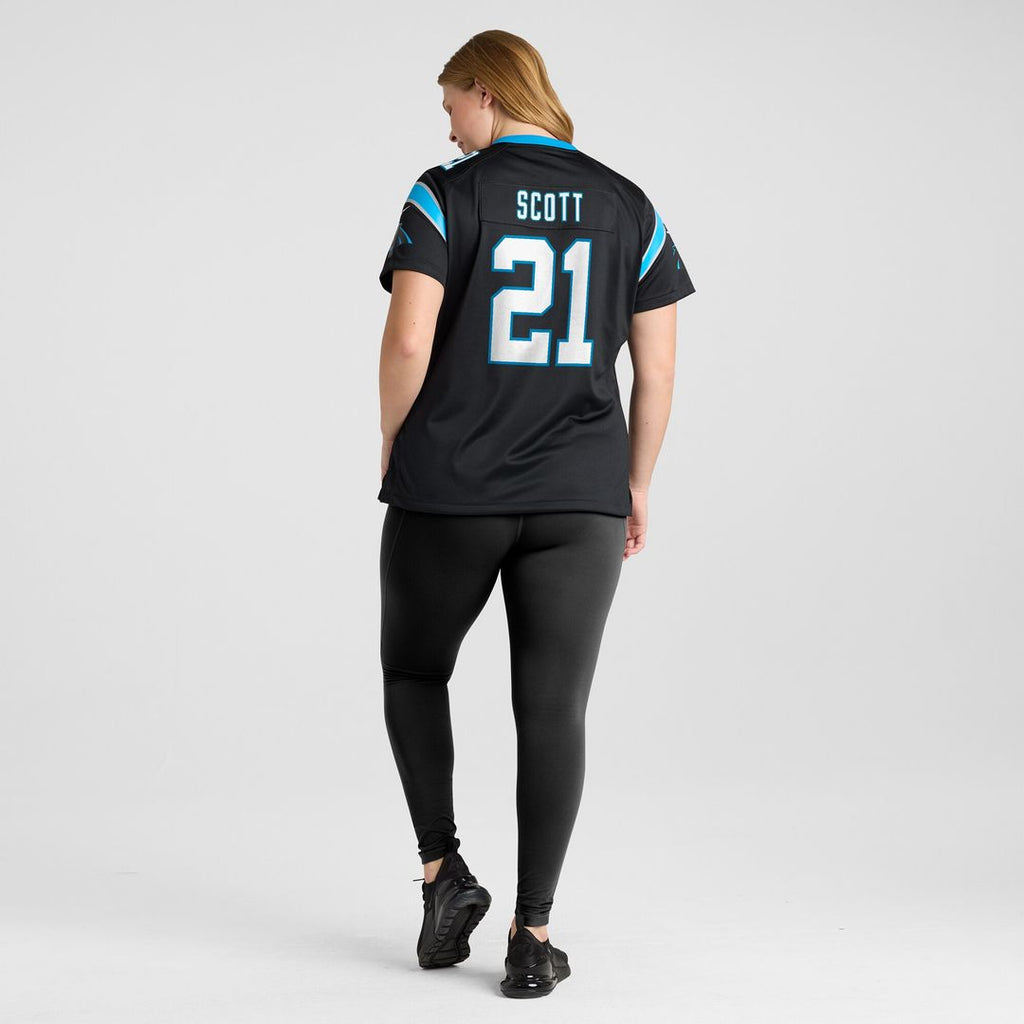 Nick Scott Carolina Panthers Nike Women's  Game Jersey -  Black