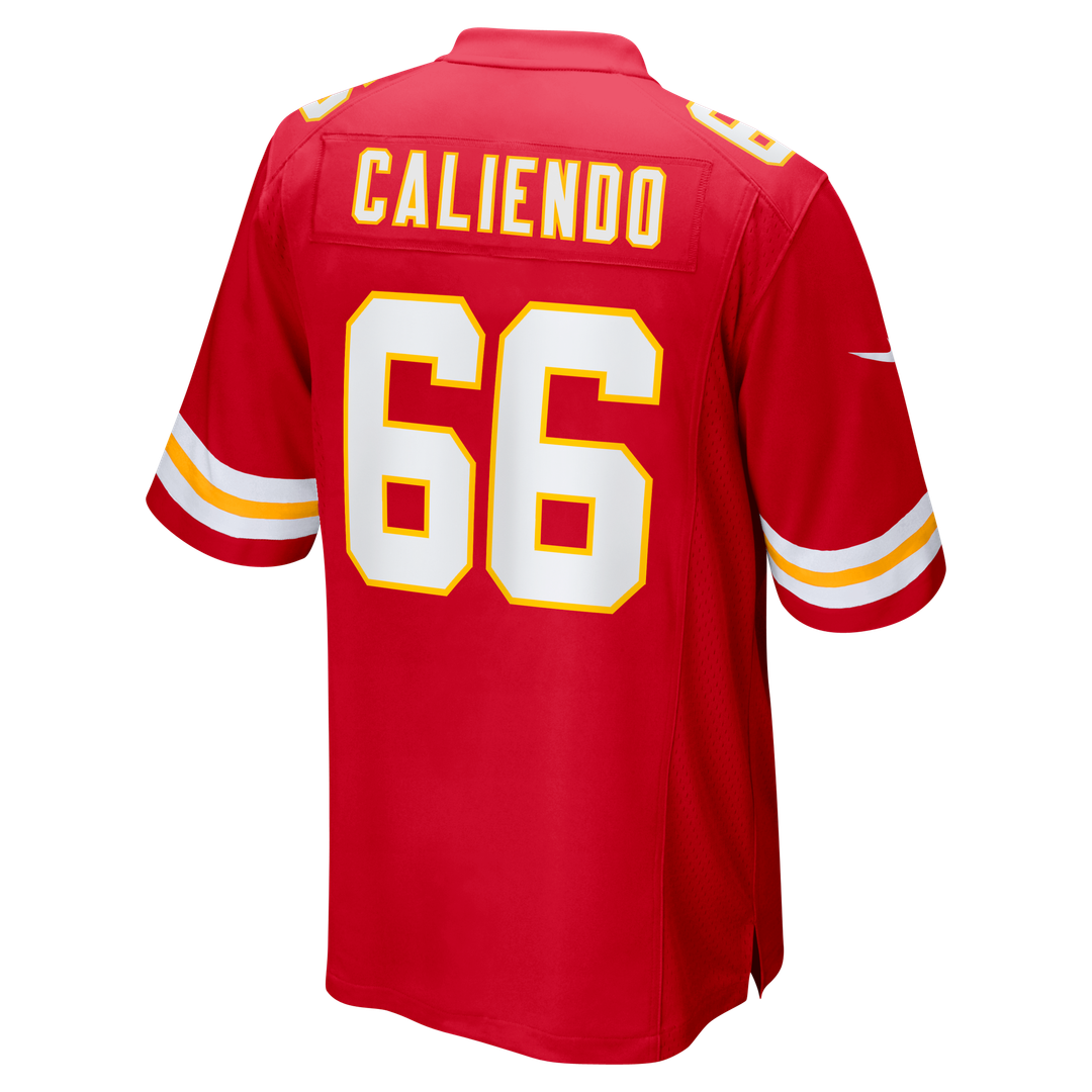 Mike Caliendo Kansas City Chiefs Nike Game Player Jersey - Red