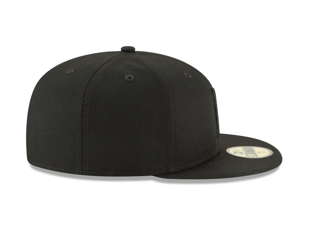Men s Pittsburgh Pirates New Era Black Tonal 59FIFTY Fitted Hat Official Team Hat Sports Fan Cap Official NFL Team Hat Football Fan Cap