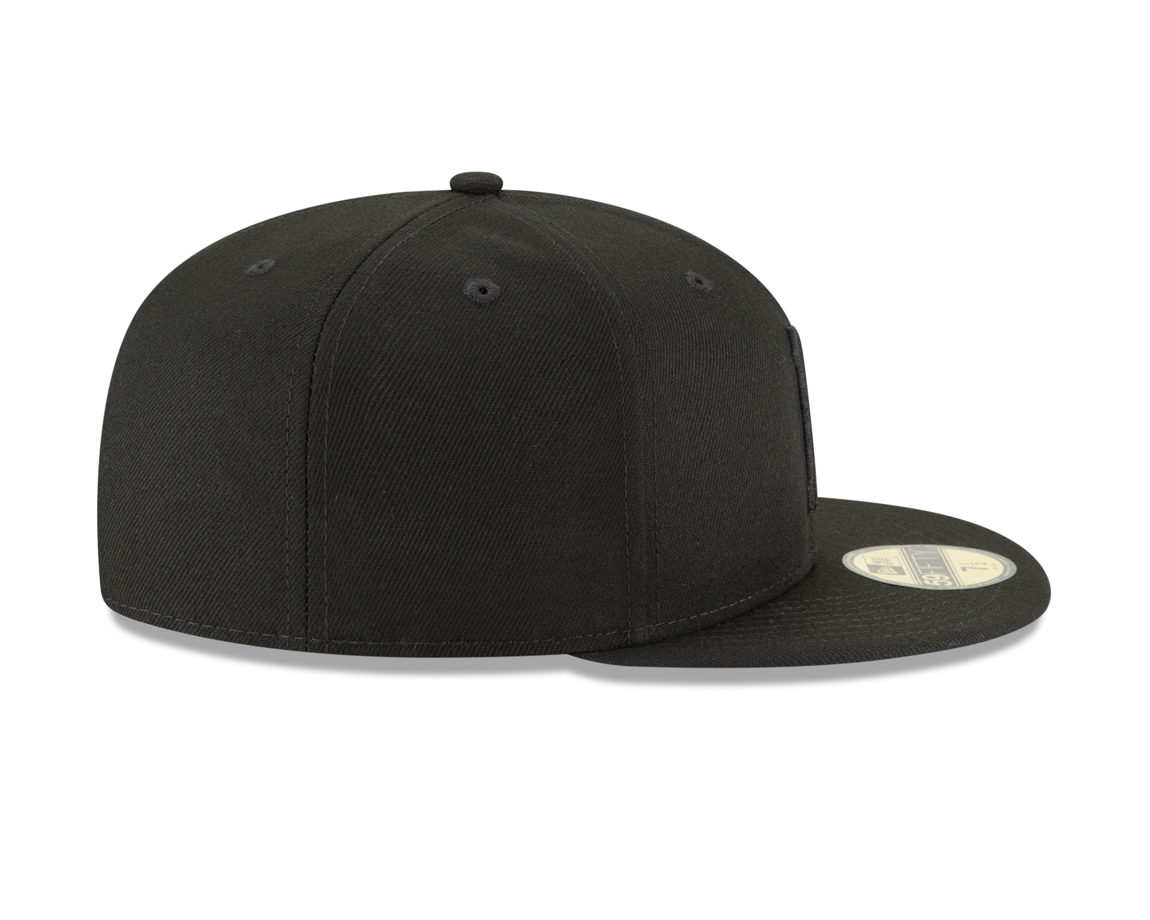 Men s Pittsburgh Pirates New Era Black Tonal 59FIFTY Fitted Hat Official Team Hat Sports Fan Cap Official NFL Team Hat Football Fan Cap