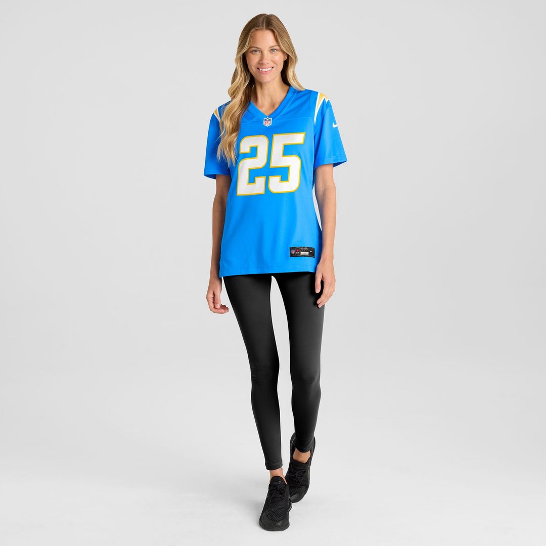Junior Colson Los Angeles Chargers Nike Women's  Game Jersey -  Powder Blue