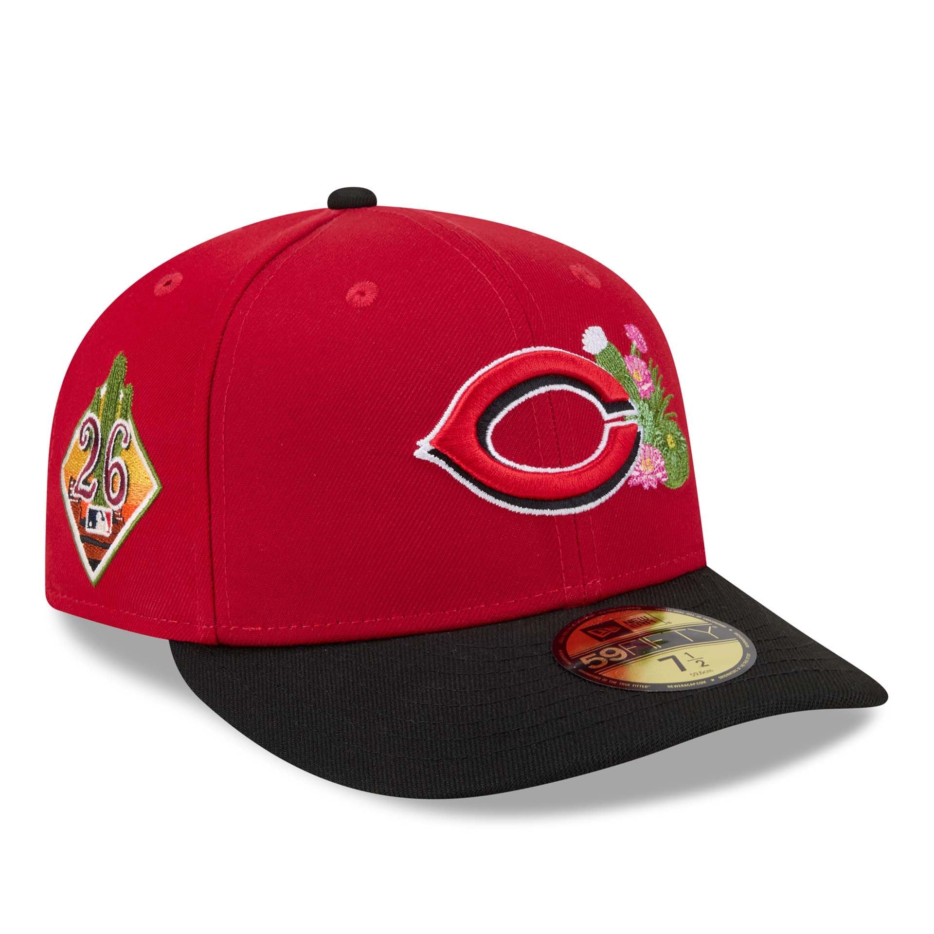 Cincinnati Reds MLB Spring Training 2026 59FIFTY Fitted New Era Official Team Hat Sports Fan Cap Official NFL Team Hat Football Fan Cap