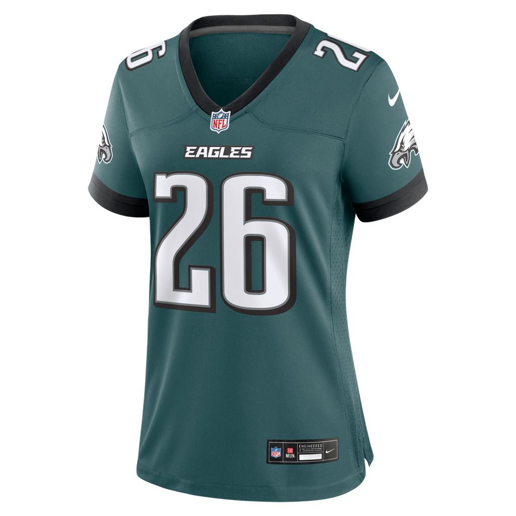 Saquon Barkley Philadelphia Eagles Nike Women's Game Jersey -  White