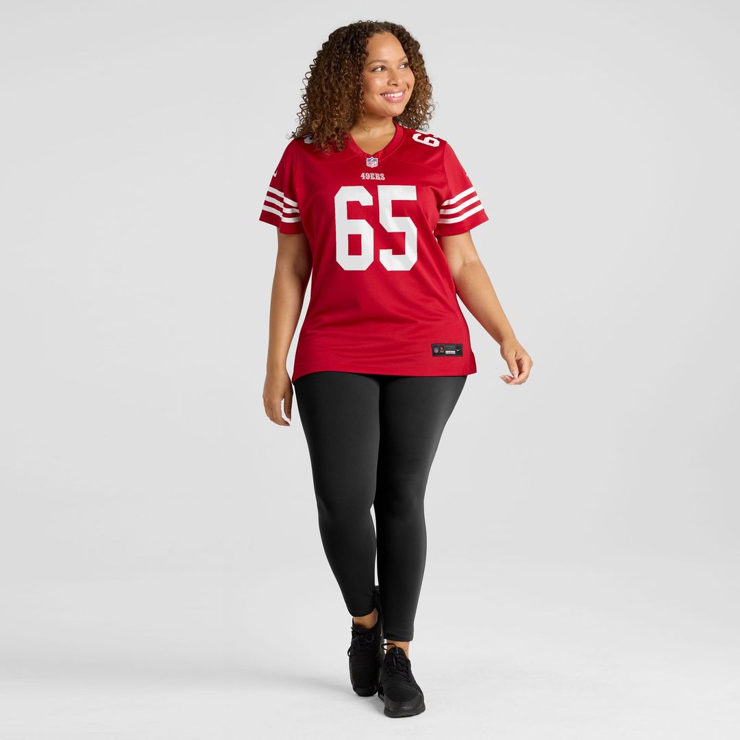 Drew Moss San Francisco 49ers Nike Women's Team Game Jersey -  Scarlet