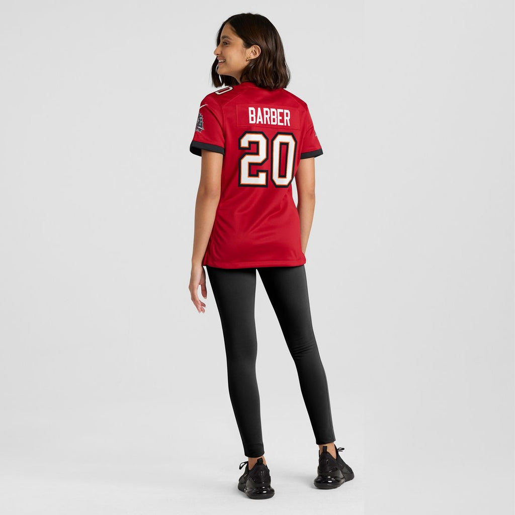Ronde Barber Tampa Bay Buccaneers Nike Women's Game Retired Player Jersey - Red