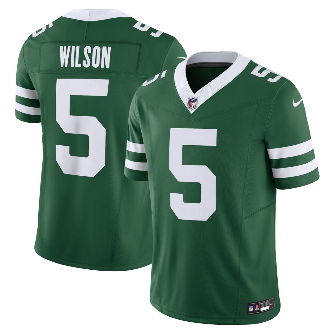 Garrett Wilson New York Jets Nike Vapor F.U.S.E. Limited Jersey  - Legacy White