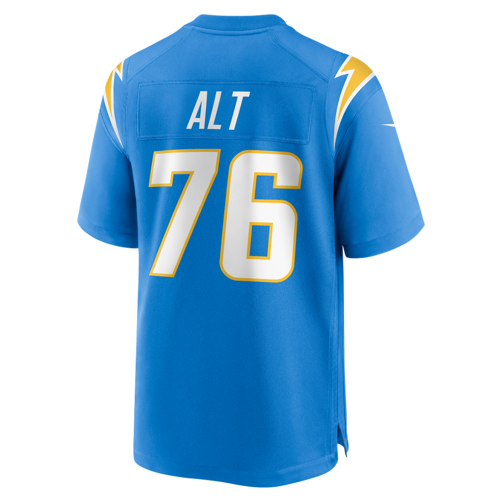 Joe Alt Los Angeles Chargers Nike  Player Game Jersey - Powder Blue
