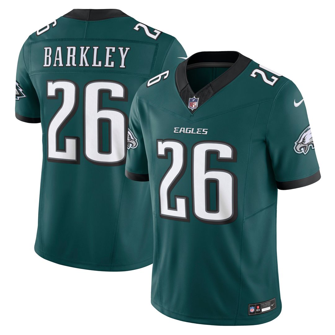 Saquon Barkley Philadelphia Eagles Nike Vapor F.U.S.E. Limited Jersey - Black