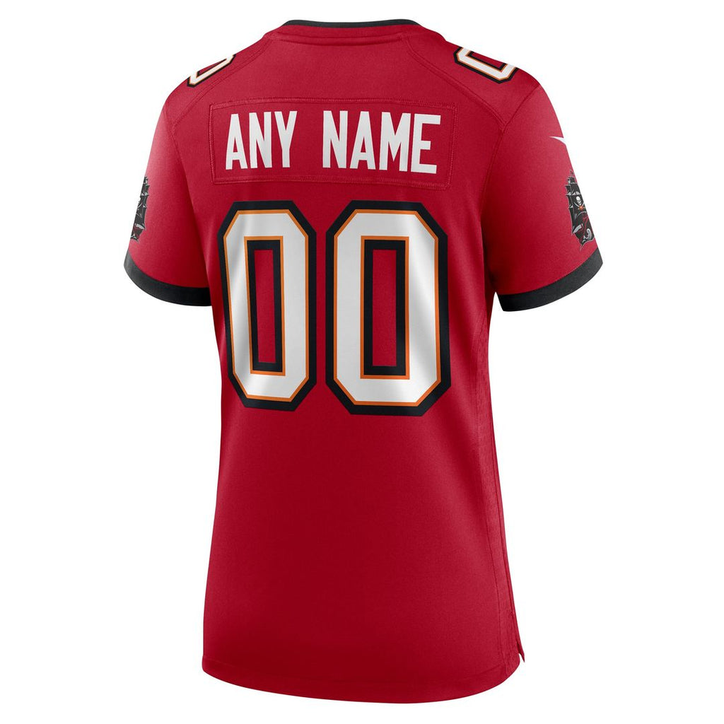 Nike Tampa Bay Buccaneers Women's Custom Game Jersey - Red