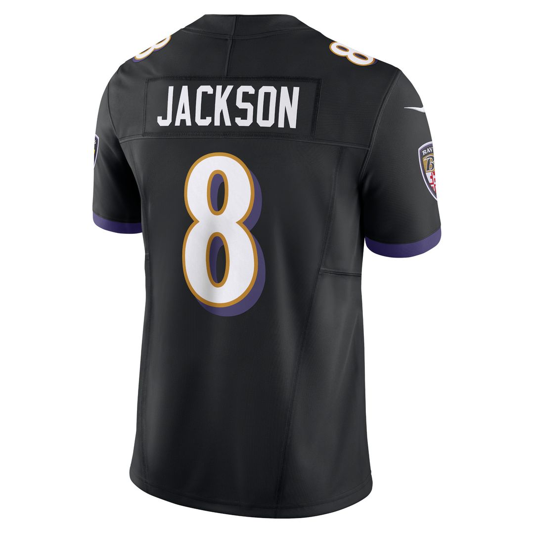 Lamar Jackson Baltimore Ravens Nike Vapor F.U.S.E. Limited Jersey - Purple