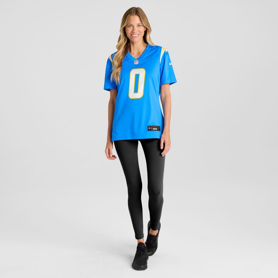 Daiyan Henley Los Angeles Chargers Nike Women's Team Game Jersey - Powder Blue