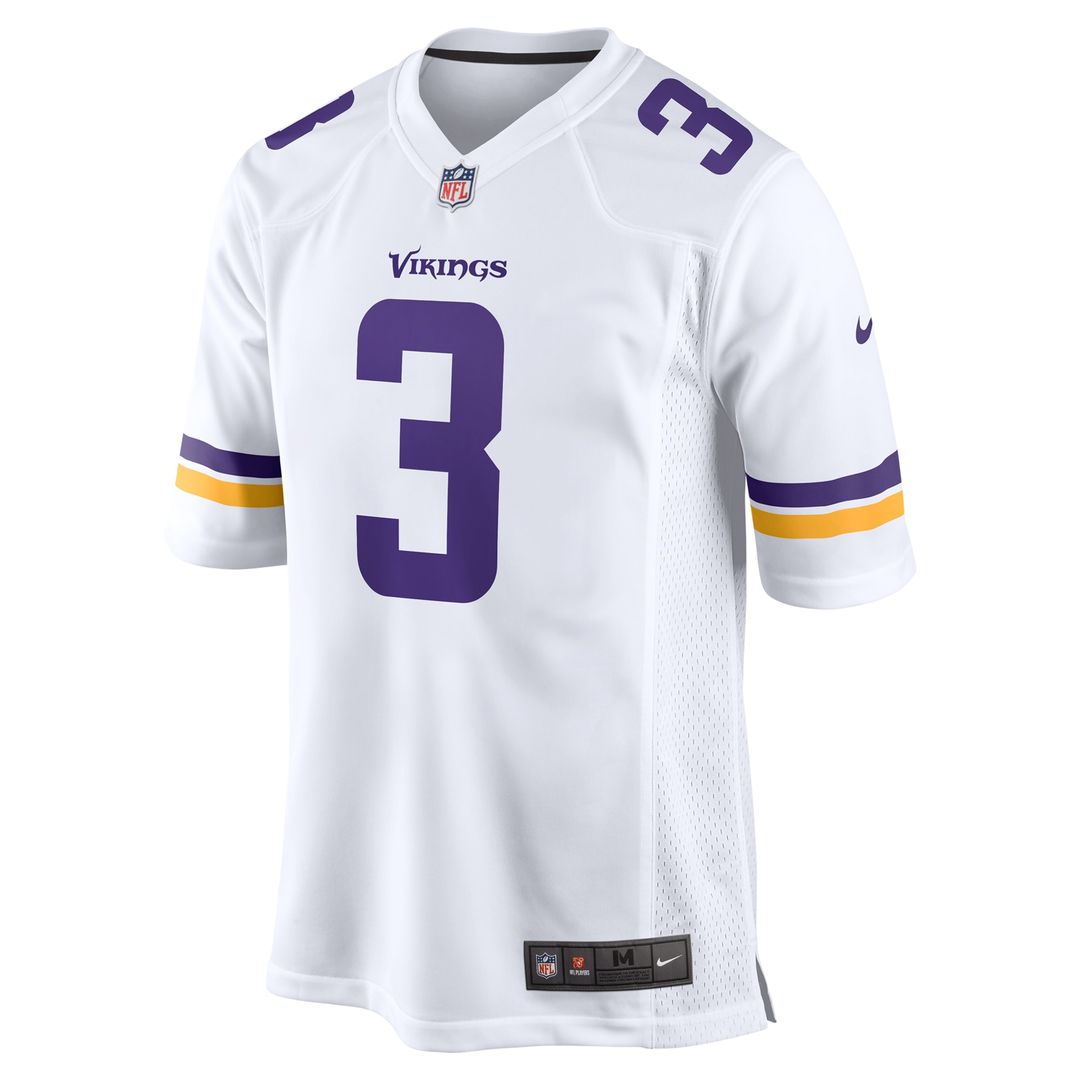 Jordan Addison Minnesota Vikings Nike Away Game Jersey - White
