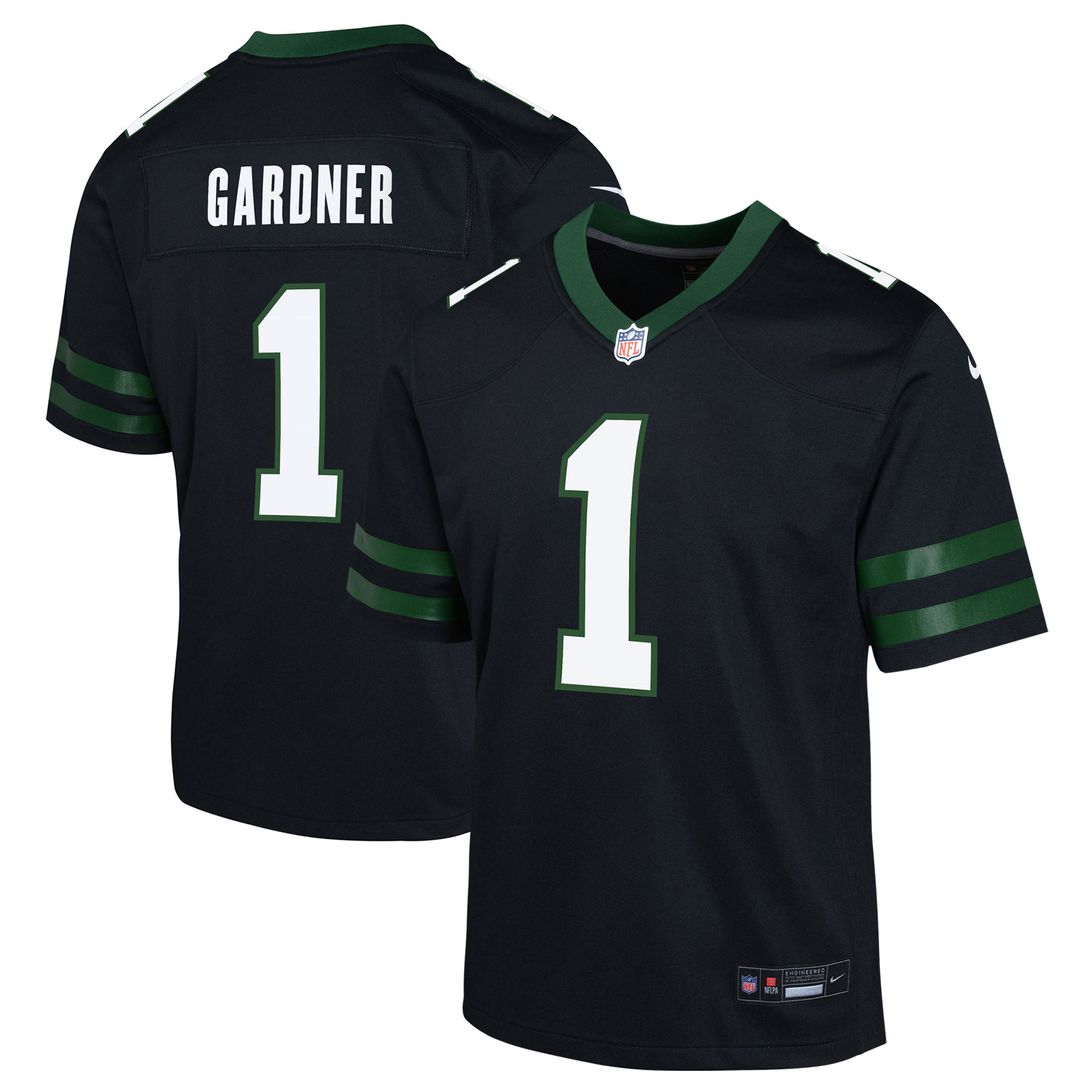 Ahmad Sauce Gardner New York Jets Nike Youth Game Jersey - White