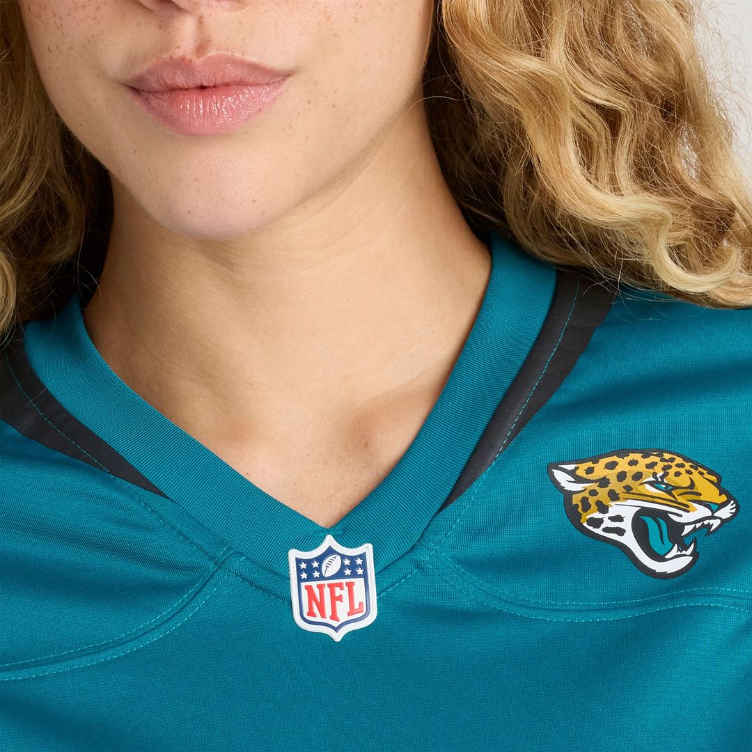Chuma Edoga Jacksonville Jaguars Nike Women's Team Game Jersey -  Teal