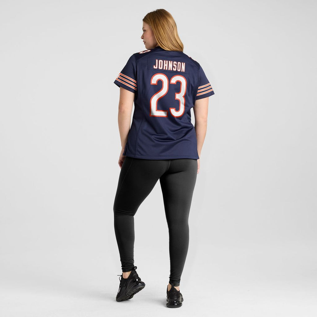 Roschon Johnson Chicago Bears Nike Women's Team Game Jersey -  Navy