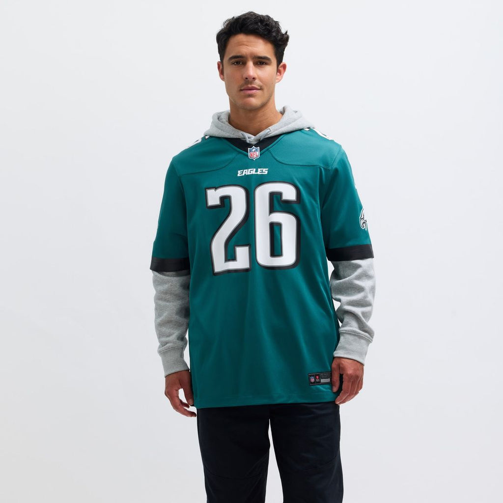 Saquon Barkley Philadelphia Eagles Nike Alternate Game Jersey -  Black