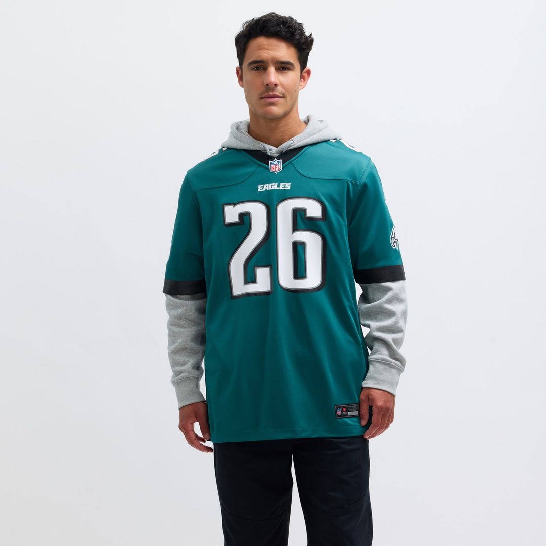Saquon Barkley Philadelphia Eagles Nike Alternate Game Jersey -  Black
