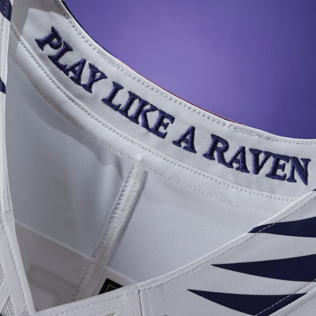 Zay Flowers Baltimore Ravens Nike Vapor F.U.S.E. Stitched Limited Jersey - White