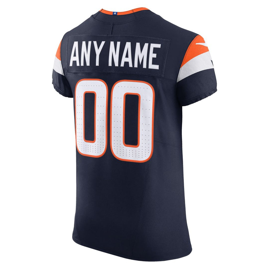 Denver Broncos Nike Team Vapor F.U.S.E. Elite Custom Jersey -  Orange